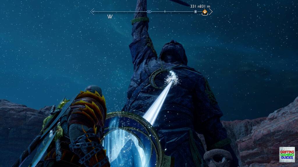 God Of War Ragnarok Freyrs Gift Favour Light Right Half of Amulet