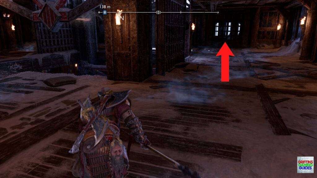 God Of War Ragnarok Full Belly Niflheim Nornir Chest T Rune Cross Prison and Open Cell