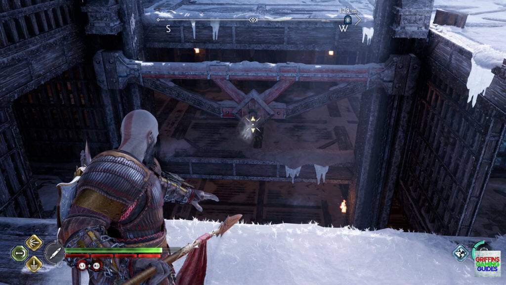 God Of War Ragnarok Full Belly Niflheim Nornir Chest Throw Spear