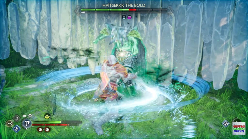 God Of War Ragnarok Grave Mistake Hvitserkr The Bold​ Use Runic Attacks