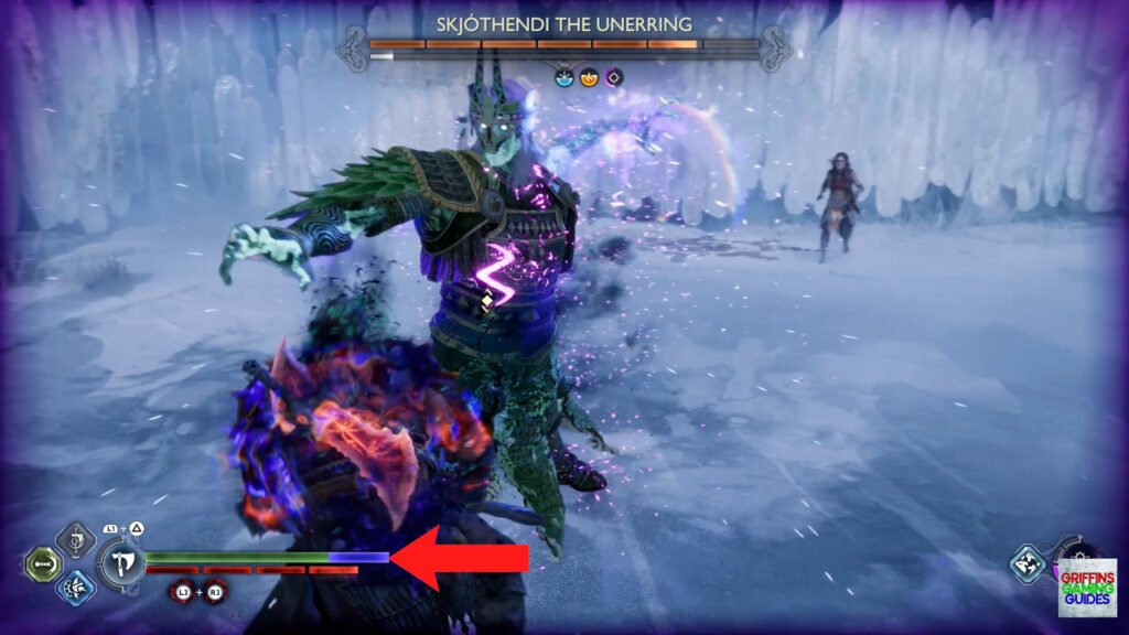 God Of War Ragnarok Grave Mistake Skjothendi The Unerring​ Avoid bifröst
