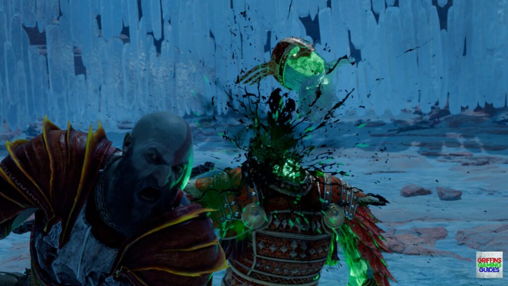 God Of War Ragnarok Grave Mistake Svipdagr The Cold and Sisters of Illska​ Take Out all 3 Berserkers