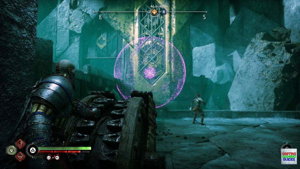 God Of War Ragnarok Odins Raven 37 Spin Wheel and Place a Double Sigil