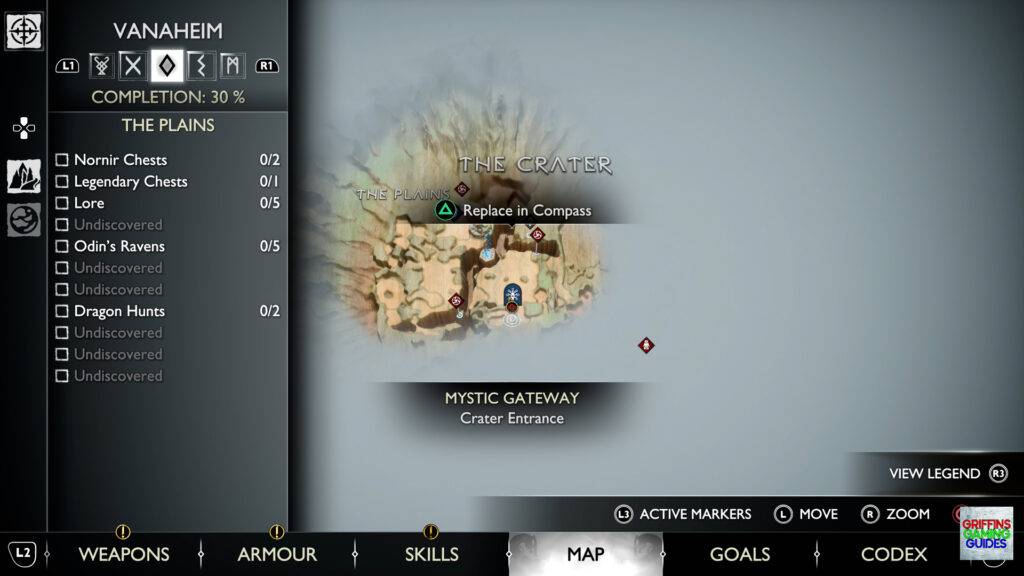 God Of War Ragnarok Odins Raven 40 Map