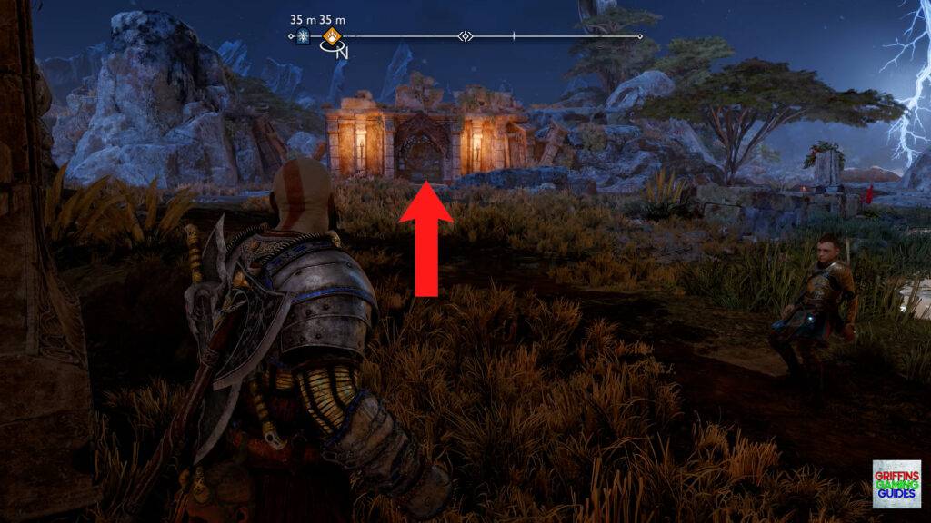 God Of War Ragnarok Odins Raven 43 Open Gate