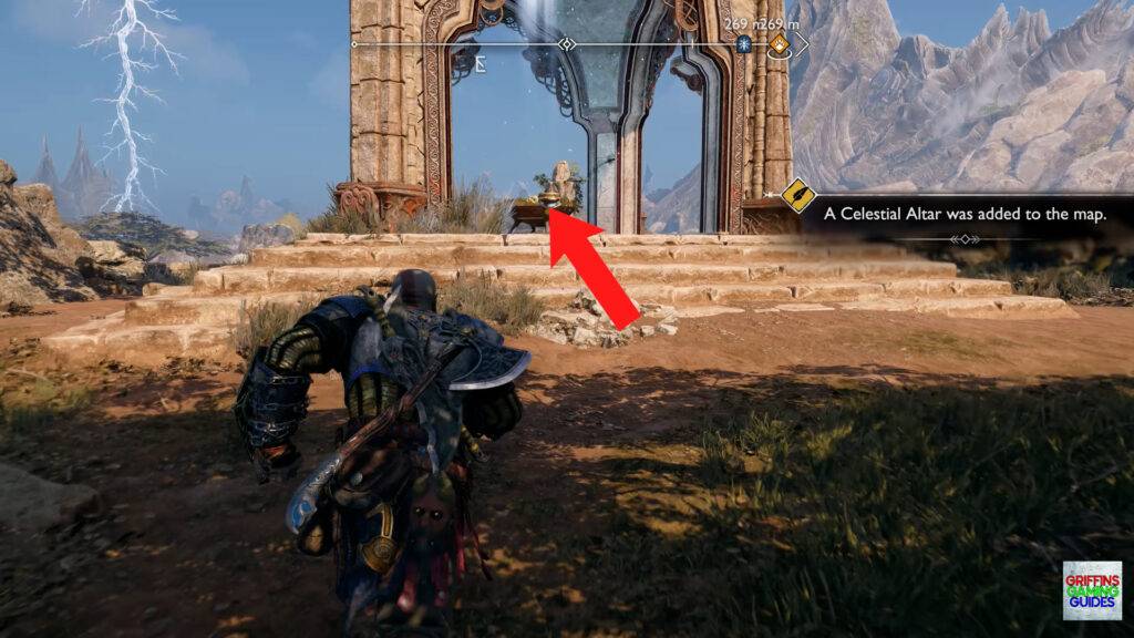 God Of War Ragnarok Odins Raven 43 Use Celestial Altar