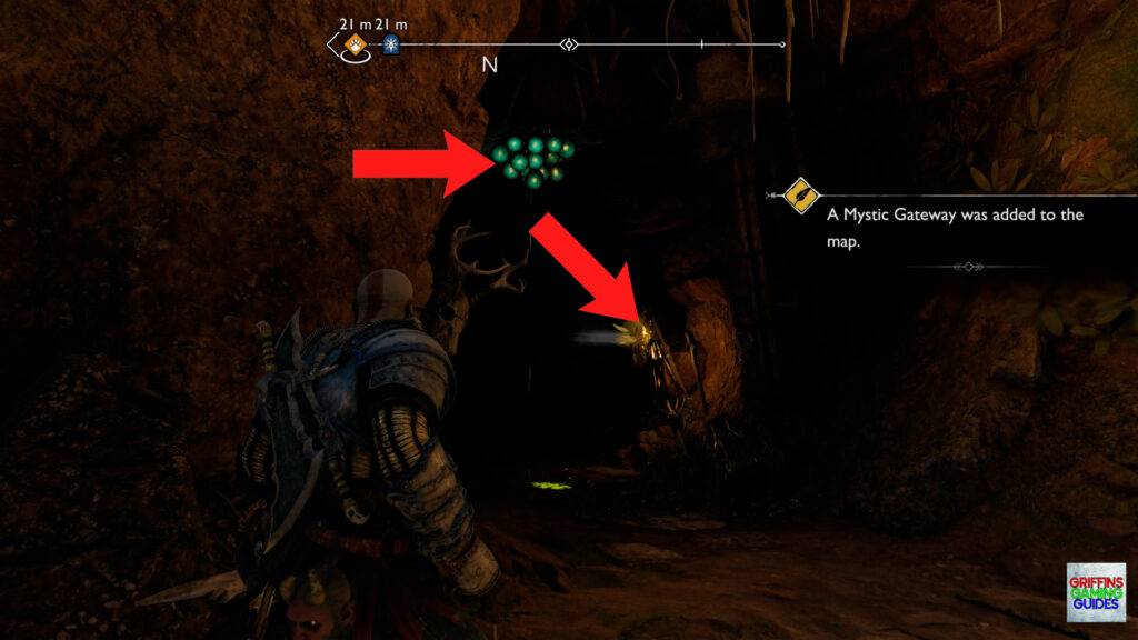 God Of War Ragnarok Odins Raven 46 Remove Poison Pod and Clear Wall