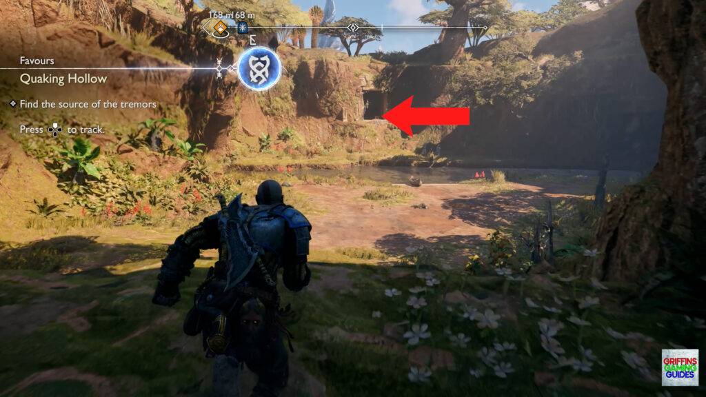 God Of War Ragnarok Odins Raven 46 Swing Across Chasm and Mantle Up