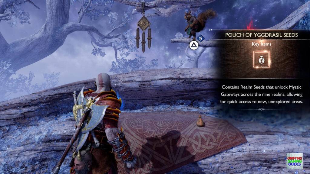 God Of War Ragnarok The Florist Acquire Yggdrasil Seeds