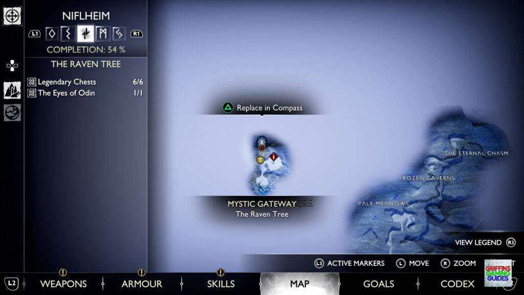 God Of War Ragnarok The Florist Flower 6 Dreamshade Map