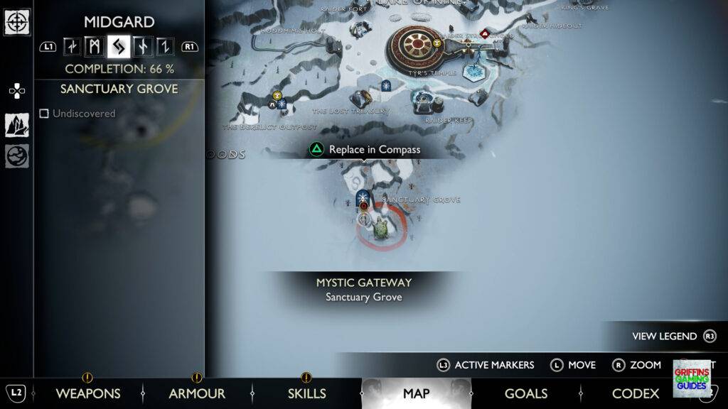 God Of War Ragnarok The Florist Flower 9 Mirkweed Map