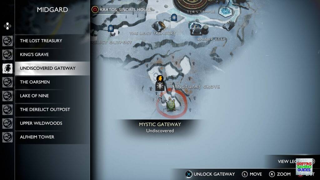 God Of War Ragnarok The Florist Flower 9 Mirkweed Unlock Sanctuary Grove in Midgard