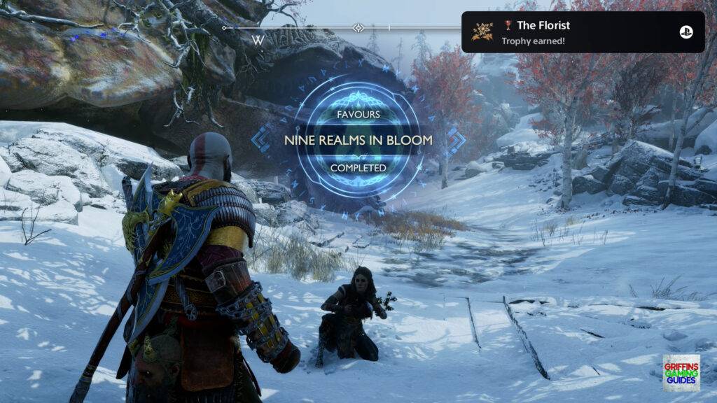 God Of War Ragnarok The Florist Trophy