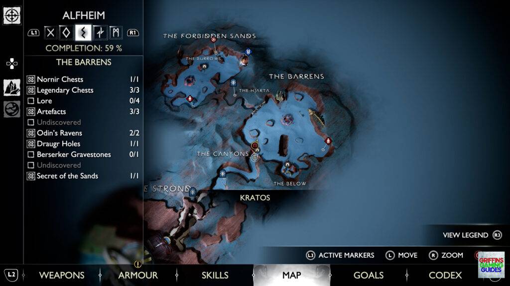 God Of War Ragnarok The Lost Pages Page 2 Map