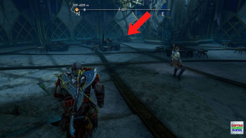 God Of War Ragnarok The Lost Pages Page 3 Head to Far Left Table