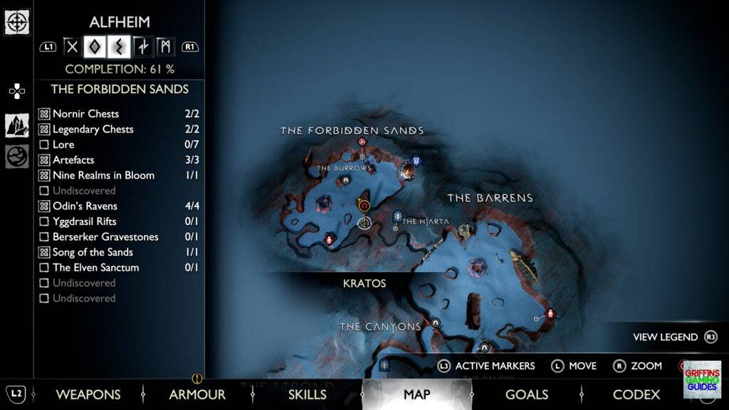 God Of War Ragnarok The Lost Pages Page 3 Map