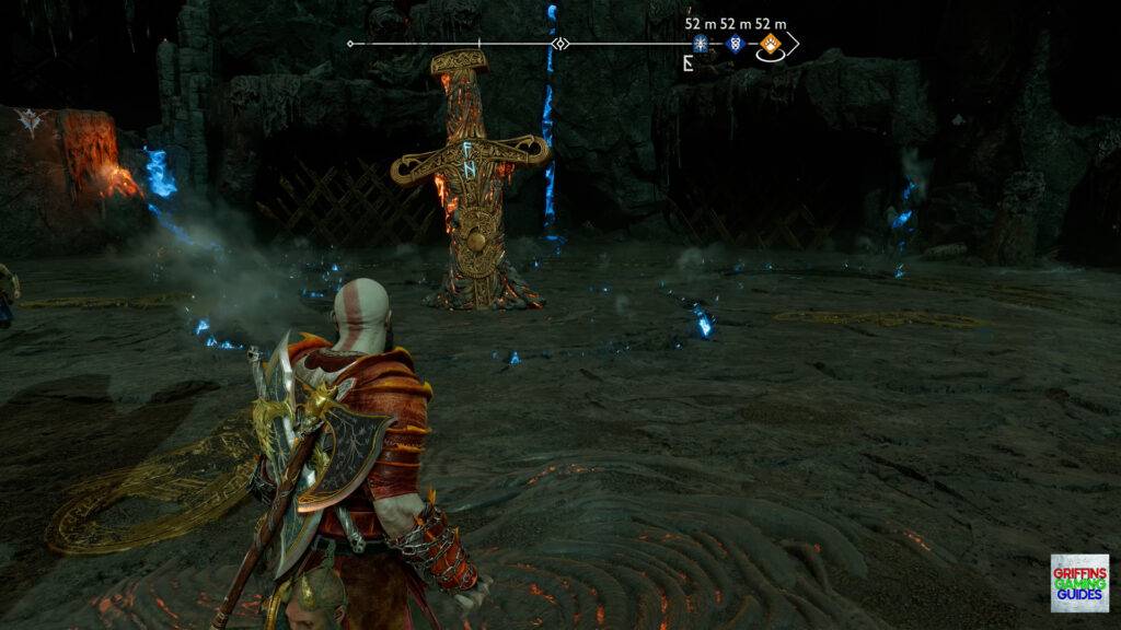 God Of War Ragnarok Trials By Fire F and N Central Sword