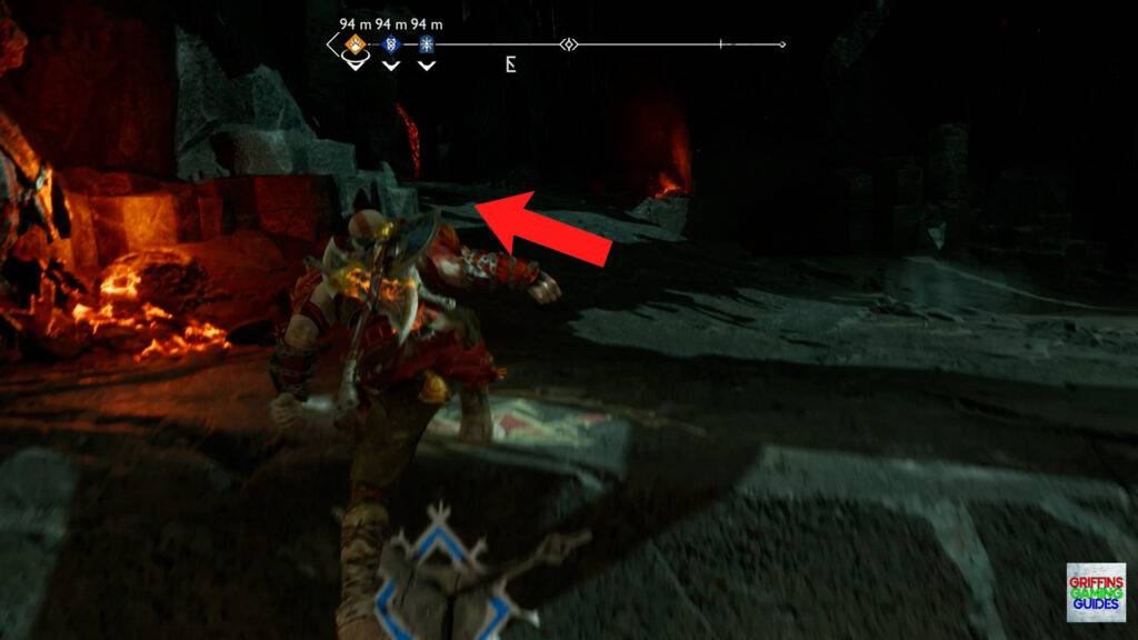 God Of War Ragnarok Trials By Fire N Rune Sword Location 2