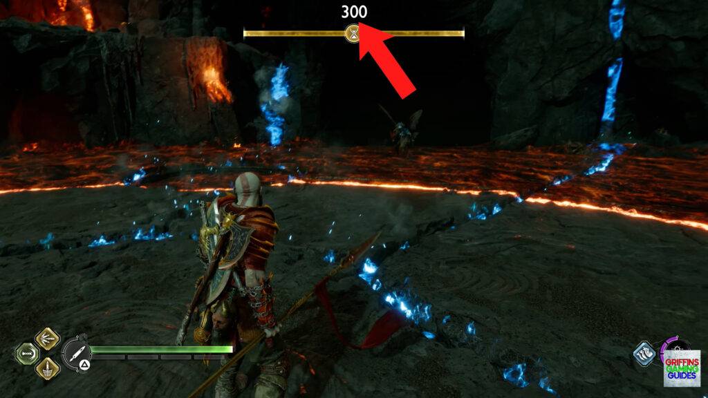 God Of War Ragnarok Trials By Fire Onslaught Challenge Survive for 300 Seconds