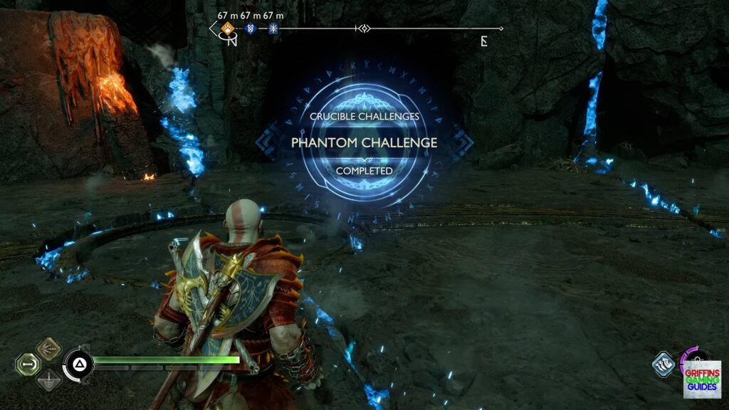 God Of War Ragnarok Trials By Fire Phantom Challenge Completed
