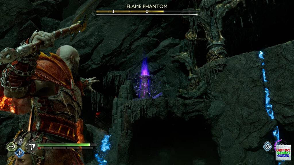 God Of War Ragnarok Trials By Fire Phantom Challenge Throw Axe at Shrines