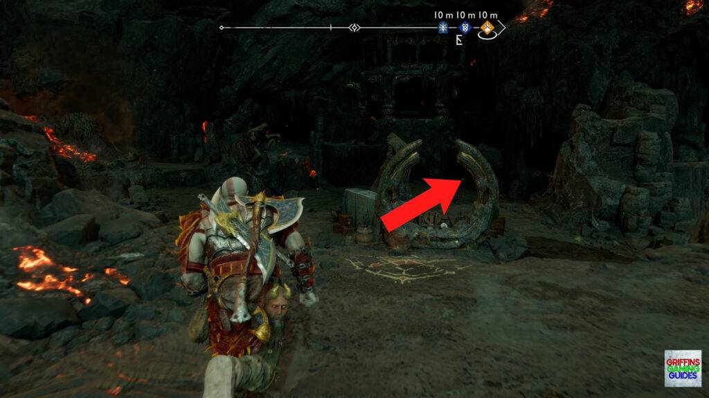 God Of War Ragnarok Trials By Fire R Rune Sword Location 1