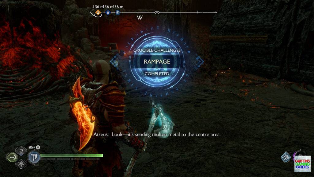 God Of War Ragnarok Trials By Fire Rampage Completed
