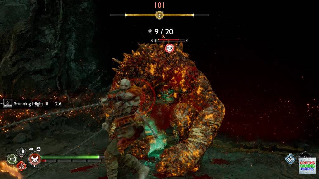 God Of War Ragnarok Trials By Fire Rampage Take Ogre Down Quickly