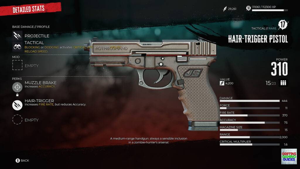 Dead Island 2 Variety Is The Spice Of Death Handgun