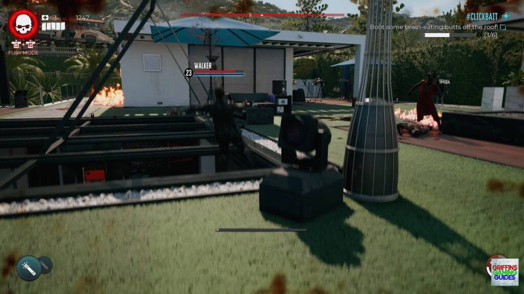 Dead Island 2 Clickbait Side Quest Guide Drop Kick zombies through Skylight