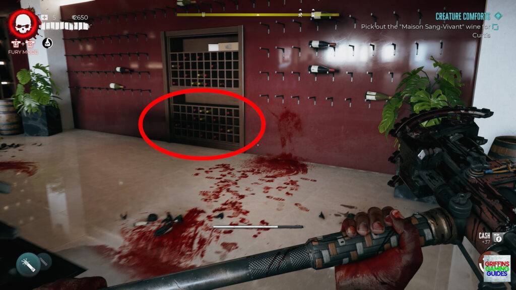 Dead Island 2 Creature Comforts Side Quest Guide Collect Bottle of Maison Sang Vivant