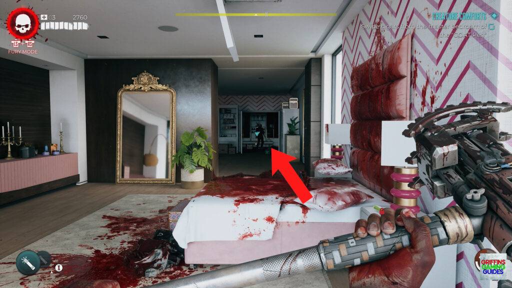 Dead Island 2 Creature Comforts Side Quest Guide Head Into Back Room