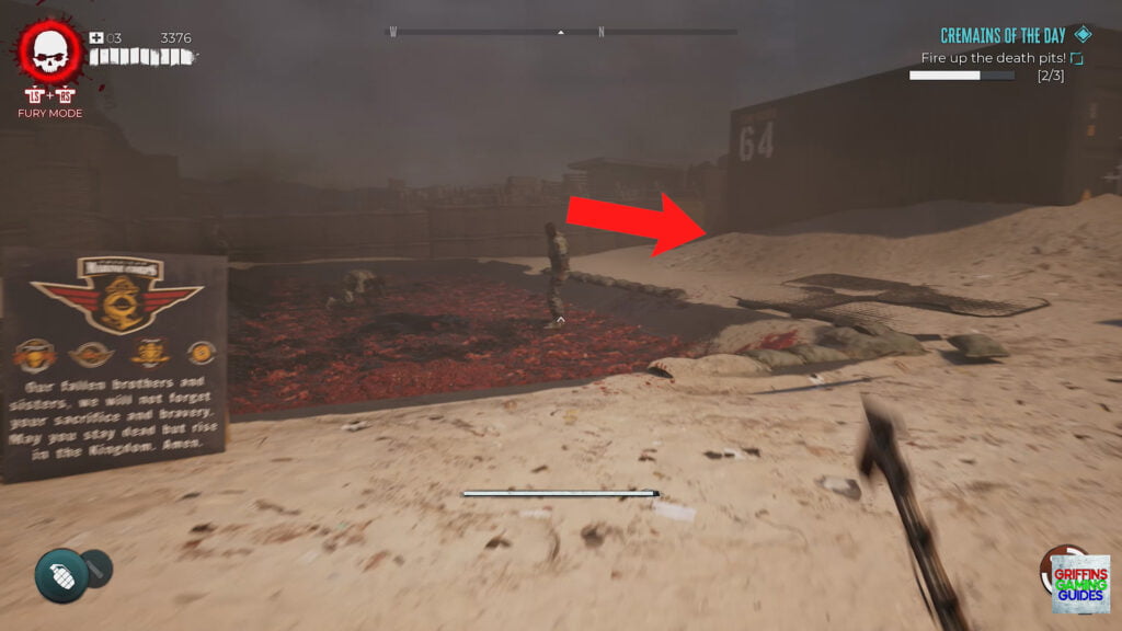 Dead Island 2 Cremains Of The Day Side Quest Guide Go Behind Container for the next Jerrycan