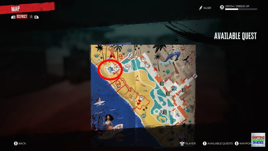 Dead Island 2 Cremains Of The Day Side Quest Guide Map
