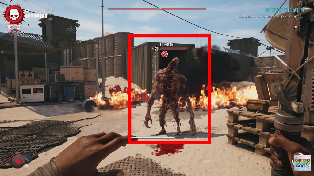 Dead Island 2 Diaries Of The Dead Side Quest Guide Defeat Lt. Bryant