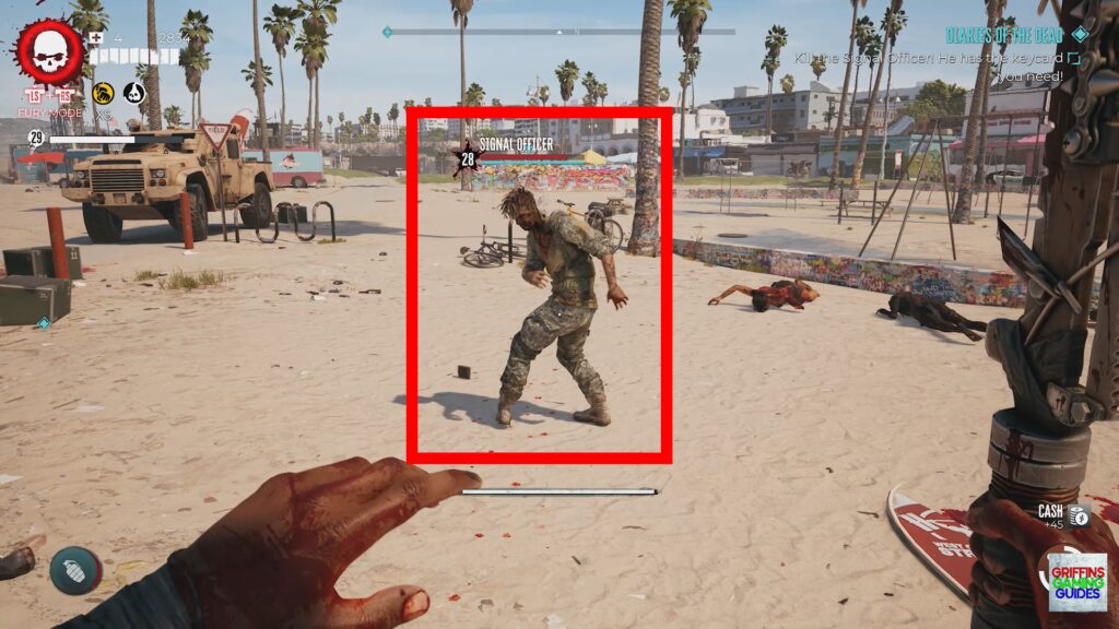 Dead Island 2 Diaries Of The Dead Side Quest Guide Defeat Signal Officer