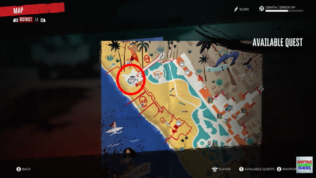 Dead Island 2 Diaries Of The Dead Side Quest Guide Map