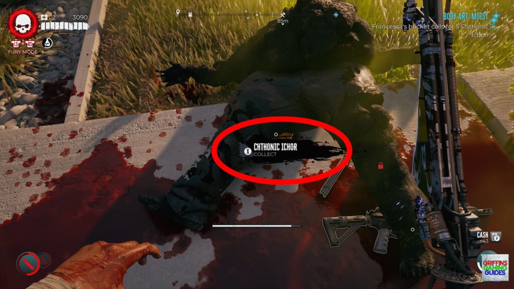 Dead Island 2 Gore Horse Acquire Chthonic Ichor