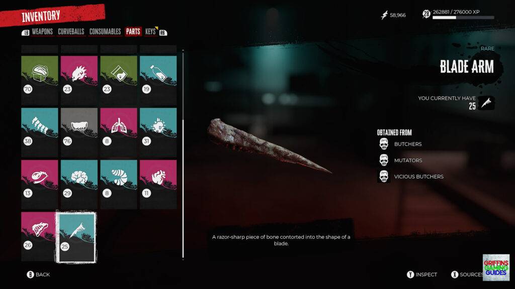 Dead Island 2 Gore Horse Blade Arm