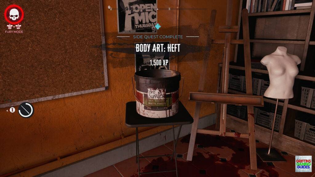 Dead Island 2 Gore Horse Body Art Heft Completed