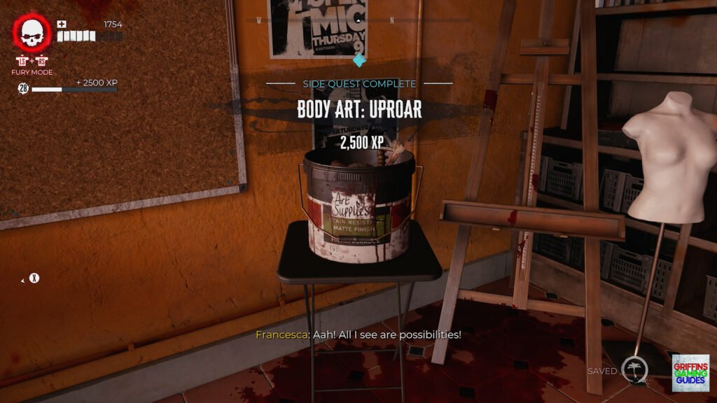 Dead Island 2 Gore Horse Body Art Uproar Completed