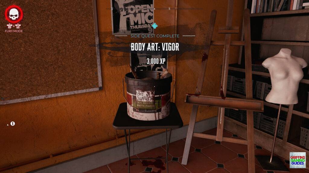 Dead Island 2 Gore Horse Body Art Vigor Completed