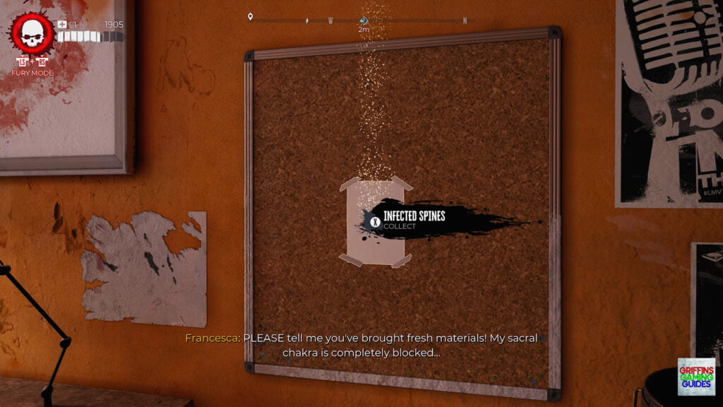 Dead Island 2 Gore Horse Collect Infected Spines Note