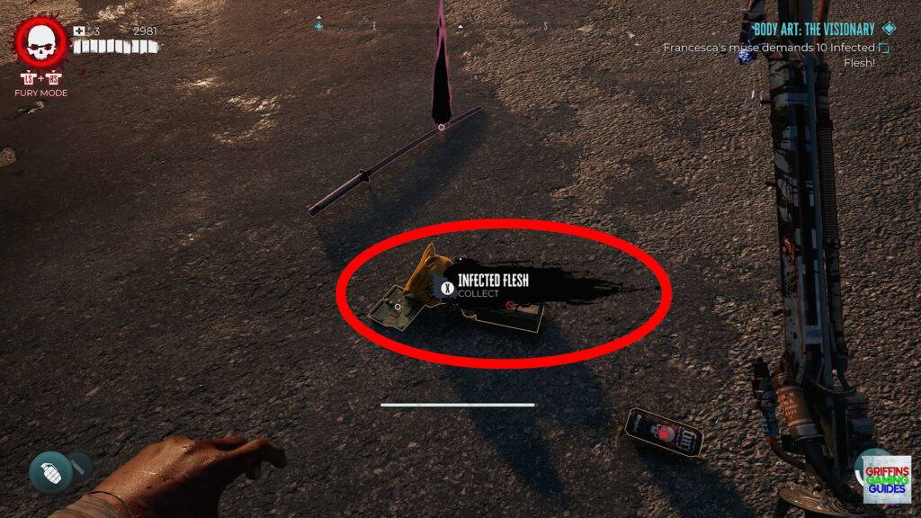 Dead Island 2 Gore Horse Guide Infected Flesh Zombie Part