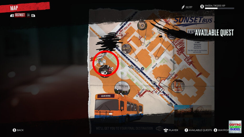 Dead Island 2 Lending A Hand Side Quest Guide Map