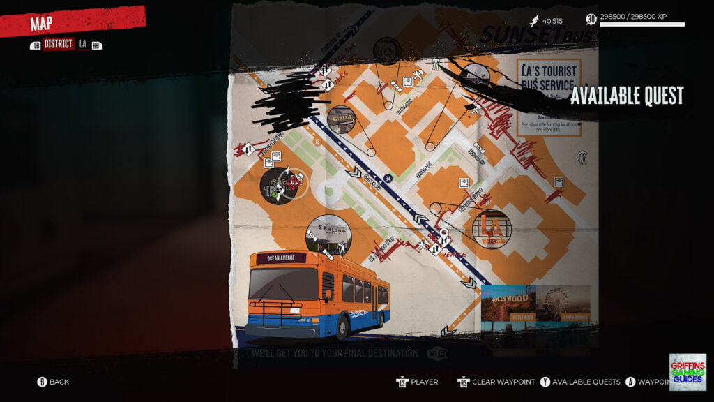 Dead Island 2 Missing Davis Lost And Found Quest Map