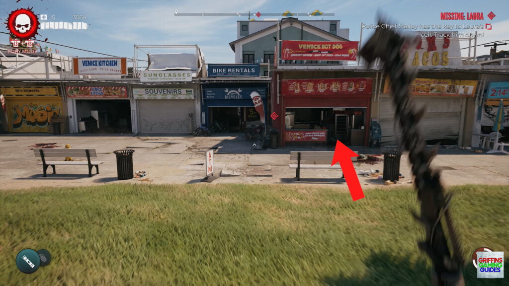 Dead Island 2 Missing Laura Lost And Found Quest Guide Head into Venice Hot Dog