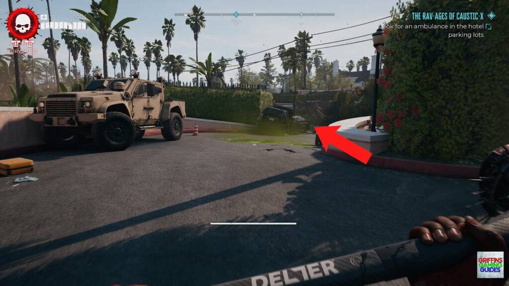 Dead Island 2 The Rav-Ages Of Caustic-X Side Quest Guide Head Through to the Ambulance