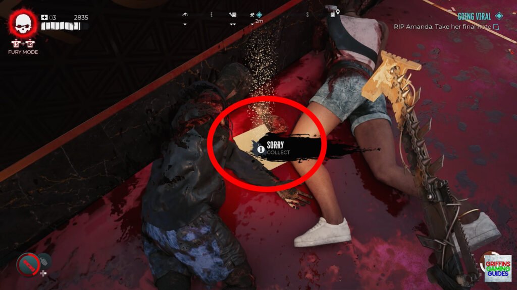 Dead Island 2 Going Viral Side Quest Guide Collect Sorry Note
