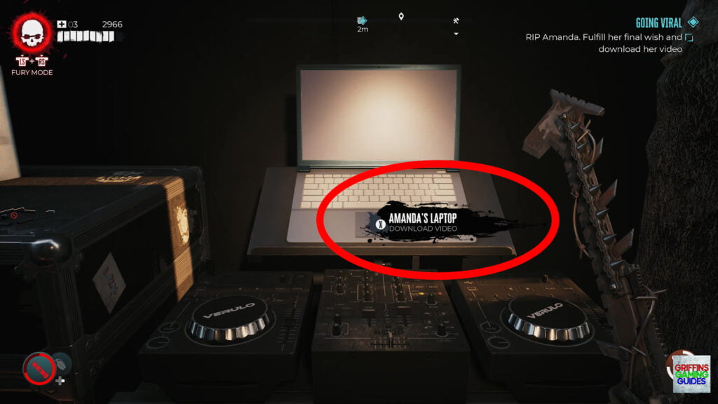 Dead Island 2 Going Viral Side Quest Guide Interact With Amanda's Laptop